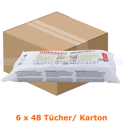 Desinfektionstücher Rheosept WD PLUS WIPES 6 x 48 Tücher