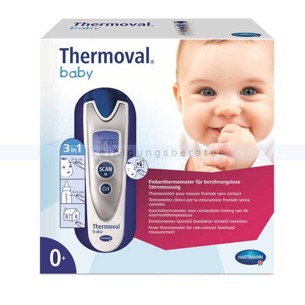 Thermoval baby Infrarot-Thermometer non-contact