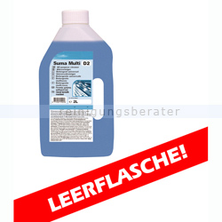 Dosierflasche Diversey Suma Multiconc D2conc Leerflasche 2 L