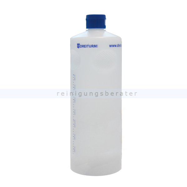 Dosierflasche Dreiturm Griffmuldenflasche Leerflasche 1 L