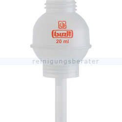 Dosierhilfe Buzil H623 Dosieraufsatz 20 ml farblos