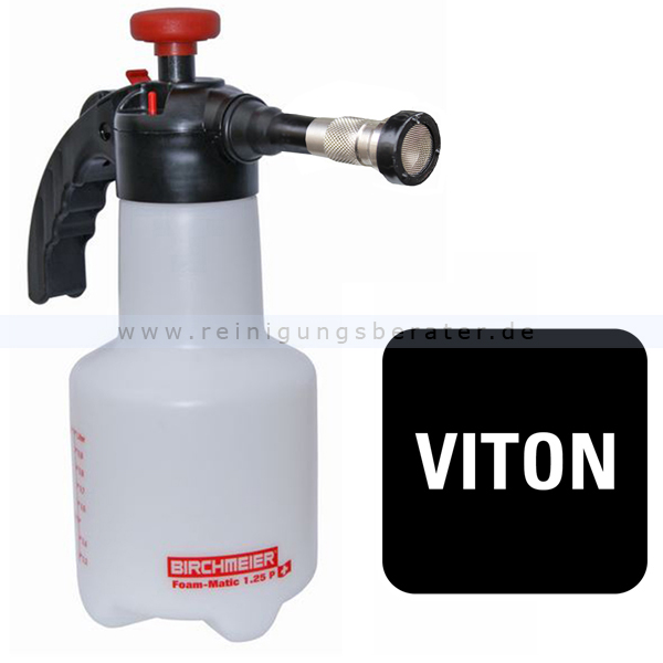 Drucksprühgerät Birchmeier Clean Matic 1.25 P rot Viton