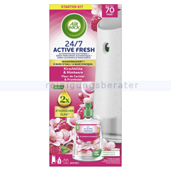 Duftspender Air Wick Active Fresh Starter Set Kirschblüte