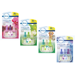 Duftspender Febreze 3Volution Flakon DUFTSET mit 4 Sorten