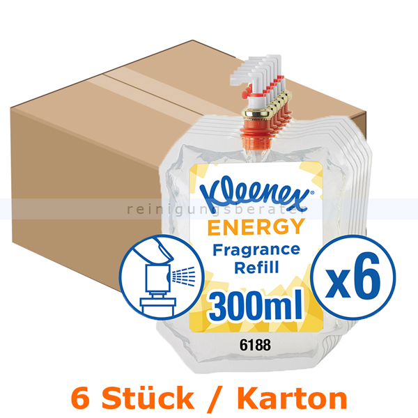 KLEENEX® Duft Lufterfrischer, Nachfüllpackung 1 Karton = 6 x 300