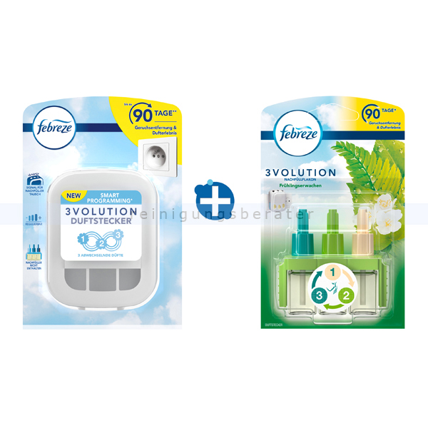 Duftspender P&G Febreze 3Volution Starterkit Frühling