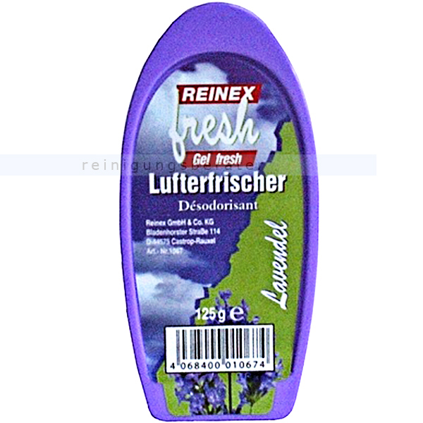 Duftspender Reinex Gel Lufterfrischer 125 g Lavendel