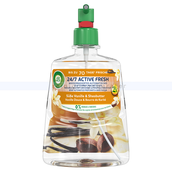 Duftspray Air Wick Active Fresh Vanille Sheabutter 228 ml