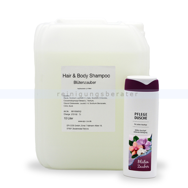Duschgel und Shampoo Blütenzauber Hair & Body 10 L