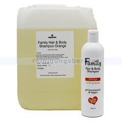 Duschgel und Shampoo Family Orange Hair & Body 10 L
