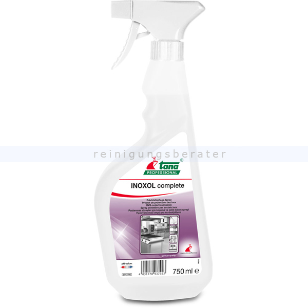 Edelstahlpflege Tana INOXOL complete 750 ml