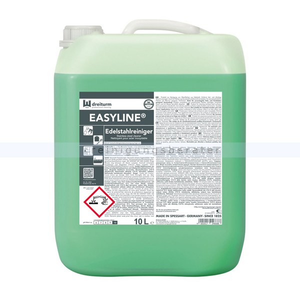 Edelstahlreiniger Dreiturm EASYLINE 10 L