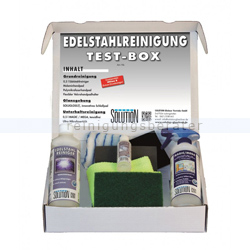 Edelstahlreiniger Solution Glöckner Test-Box