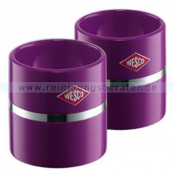 Eierbecher Wesco 2er Set brombeer