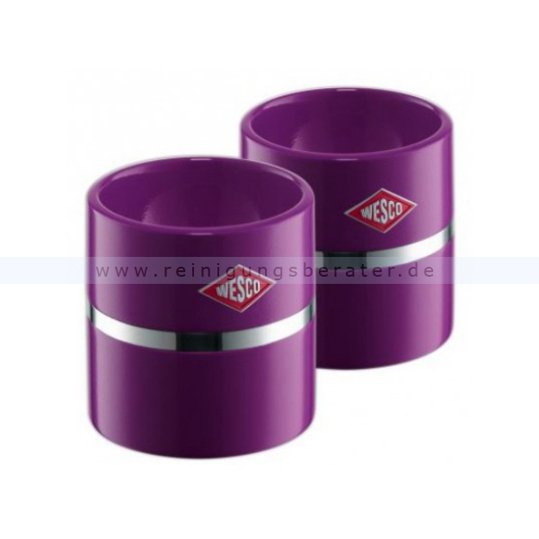 Eierbecher Wesco 2er Set brombeer