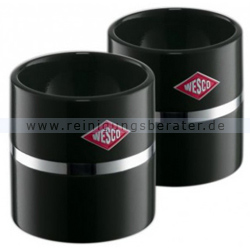 Eierbecher Wesco 2er Set schwarz