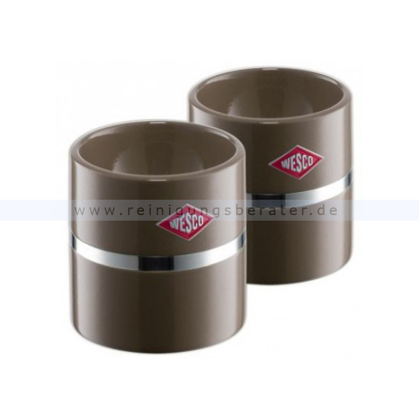 Eierbecher Wesco 2er Set warm grey