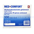 Einmalhandschuhe Ampri Med Comfort transparent L 100 Stück