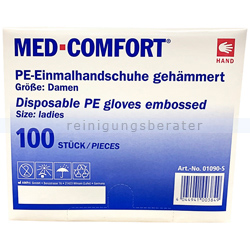 Einmalhandschuhe Ampri Med Comfort transparent S