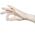 Zusatzbild Einmalhandschuhe aus Latex Ampri Eco-Plus weiß L