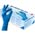 Zusatzbild Einmalhandschuhe aus Latex Ampri High Risk blau XL