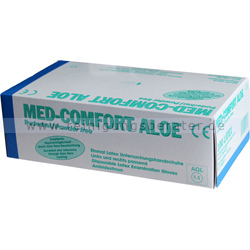 Einmalhandschuhe aus Latex Ampri Med Comfort Aloe mint S