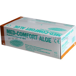 Einmalhandschuhe aus Latex Ampri Med Comfort Aloe mint XL