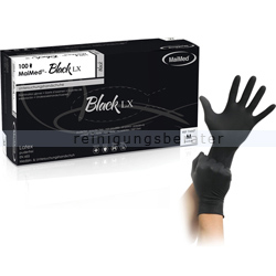 Einmalhandschuhe aus Latex MaiMed Black LX L