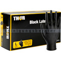 Einmalhandschuhe aus Latex Thor Black schwarz L