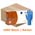 Zusatzbild Einmalhandschuhe aus Nitril Abena 30 cm lang blau XL Karton