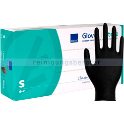 Einmalhandschuhe aus Nitril Abena Classic Sensitive black S