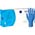 Zusatzbild Einmalhandschuhe aus Nitril Abena Excellent blau L