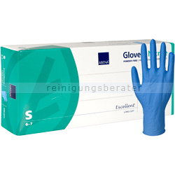 Einmalhandschuhe aus Nitril Abena Excellent blau S