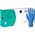 Zusatzbild Einmalhandschuhe aus Nitril Abena Excellent blau S