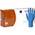 Zusatzbild Einmalhandschuhe aus Nitril Abena Excellent blau XL