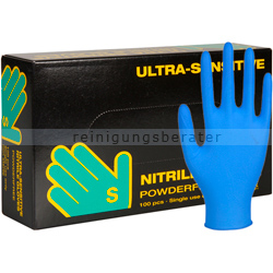 Einmalhandschuhe aus Nitril Abena Sensitive Ultra blau S