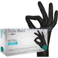 Einmalhandschuhe aus Nitril Abena Sensitive Ultra schwarz S