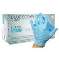 Einmalhandschuhe aus Nitril Ampri Blue Eco-Plus blau L