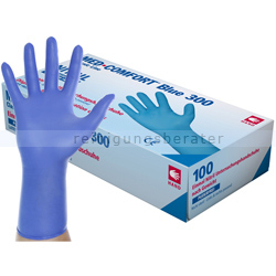 Einmalhandschuhe aus Nitril Ampri Med Comfort Blue blau 300 L