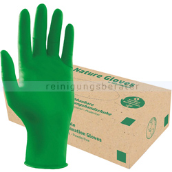 Einmalhandschuhe aus Nitril Ampri Nature Glove grün S