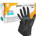 Einmalhandschuhe aus Nitril Ampri pura comfort black M
