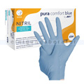 Einmalhandschuhe aus Nitril Ampri pura comfort blue L