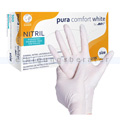 Einmalhandschuhe aus Nitril Ampri pura comfort white L