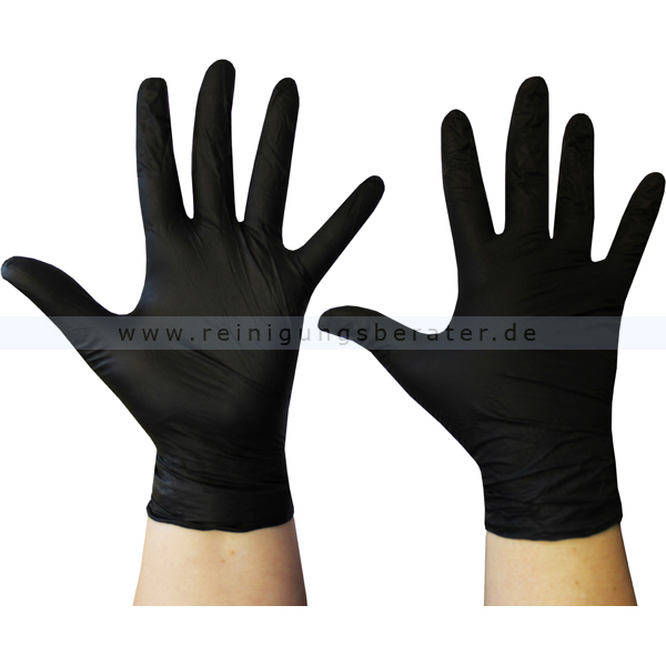Nitrilhandschuhe Ampri Schwarze Witwen Xxl