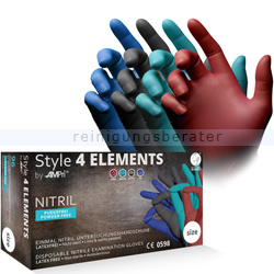 Einmalhandschuhe aus Nitril Ampri STYLE 4 ELEMENTS L