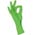 Zusatzbild Einmalhandschuhe aus Nitril Ampri Style Apple grün M