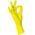 Zusatzbild Einmalhandschuhe aus Nitril Ampri Style Lemon gelb L