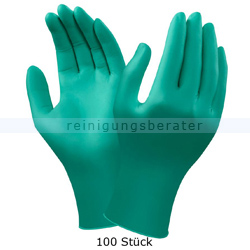 Einmalhandschuhe aus Nitril Ansell TouchNTuff® grün in L