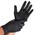 Zusatzbild Einmalhandschuhe aus Nitril Hygostar Diamond Grip schwarz L