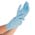 Zusatzbild Einmalhandschuhe aus Nitril Hygostar Safe Light blau L